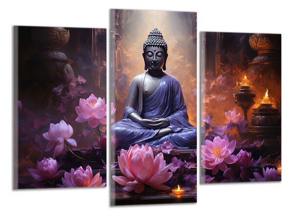 Obraz na plátně Budha a svatyně
