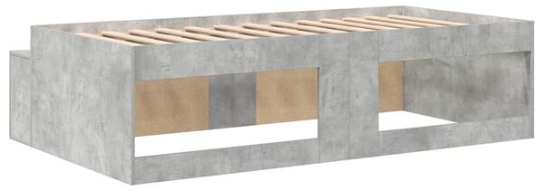 Rám postele Betonově šedá 80 x 200 cm Kompozitní dřevo 3335200