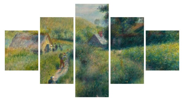 Obraz - Auguste Renoir, The Mussel Harvest, reprodukce (125x70 cm)
