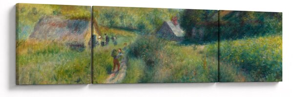 Obraz - Auguste Renoir, The Mussel Harvest, reprodukce (170x50 cm)