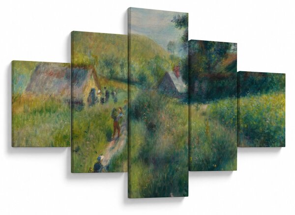Obraz - Auguste Renoir, The Mussel Harvest, reprodukce (125x70 cm)