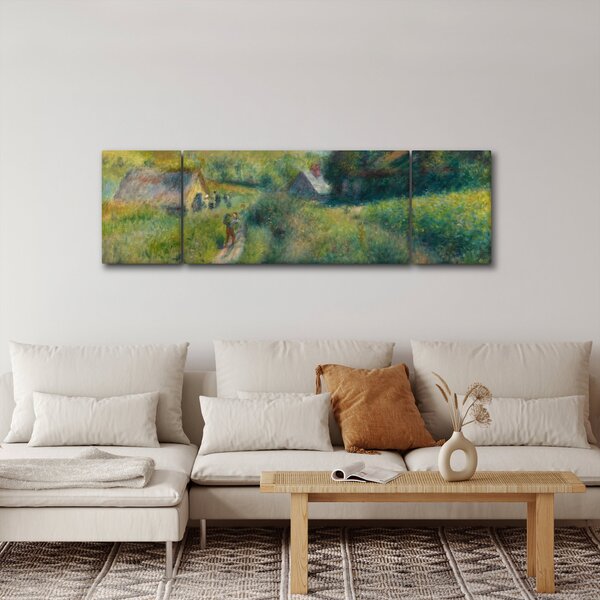 Obraz - Auguste Renoir, The Mussel Harvest, reprodukce (170x50 cm)