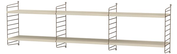 String sestava, Dřevěné prvky jasan, Kovové prvky bílá String