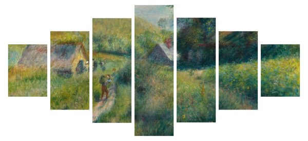 Obraz - Auguste Renoir, The Mussel Harvest, reprodukce (210x100 cm)
