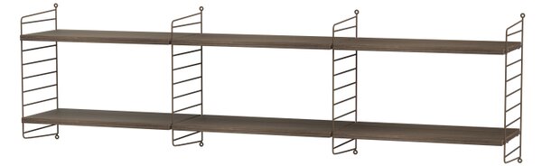 String sestava, Dřevěné prvky jasan, Kovové prvky bílá String