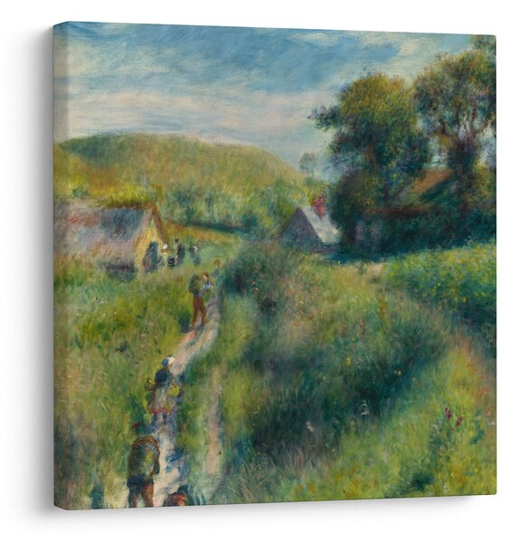 Obraz - Auguste Renoir, The Mussel Harvest, reprodukce (30x30 cm)