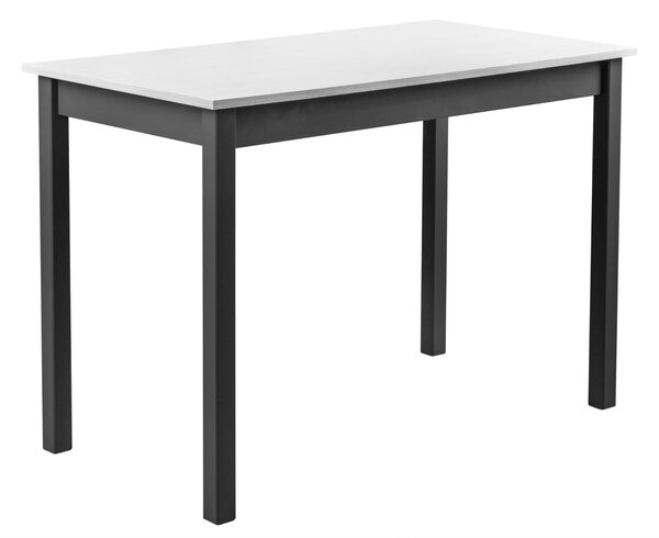 Dřevěný stůl MAX2L 110x60 Bílá/Grafitová
