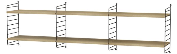 String sestava, Dřevěné prvky jasan, Kovové prvky bílá String