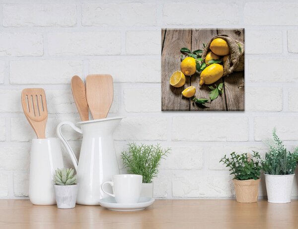MALBA NA PLÁTNĚ, jídlo a pití, 30/30 cm Euroart - Obrazy na plátně