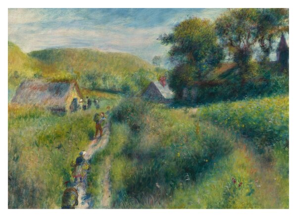 Obraz - Auguste Renoir, The Mussel Harvest, reprodukce (70x50 cm)