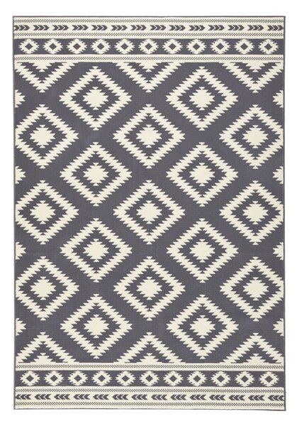 Šedo-krémový koberec Hanse Home Gloria Ethno, 120 x 170 cm