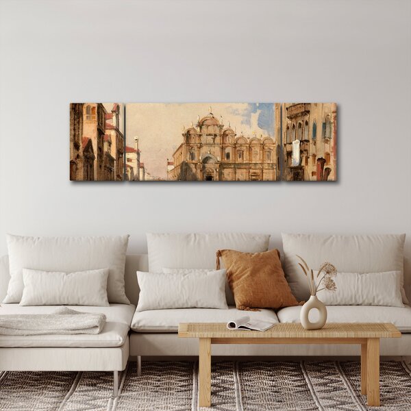 Obraz - Jules-Romain Joyant, The Scuola di San Marco, Venice, reprodukce (170x50 cm)
