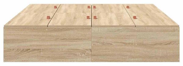 Rám postele s úložným prostorem Sonoma dub 140 x 190 cm 3335431