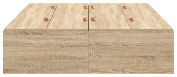 Rám postele s úložným prostorem Sonoma dub 120 x 200 cm 3335367