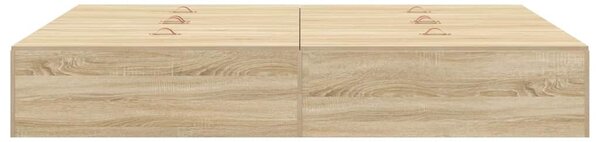 Rám postele s úložným prostorem Sonoma dub 140 x 190 cm 3335431
