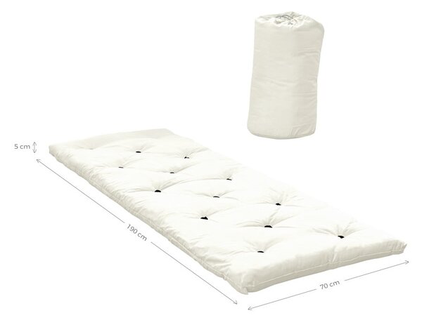 Tmavě šedá futonová matrace 70x190 cm Bed in a Bag Dark Grey – Karup Design
