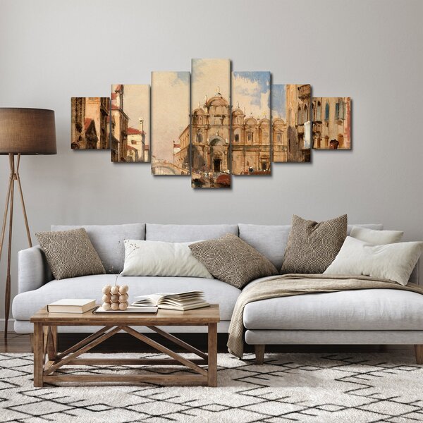 Obraz - Jules-Romain Joyant, The Scuola di San Marco, Venice, reprodukce (210x100 cm)