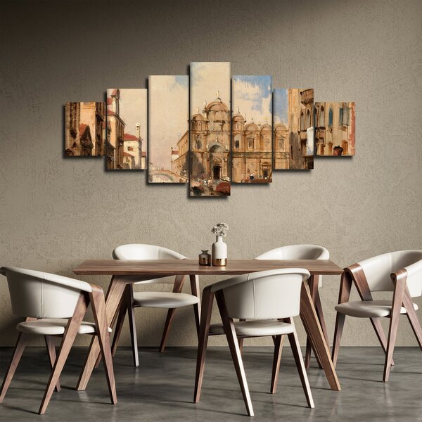 Obraz - Jules-Romain Joyant, The Scuola di San Marco, Venice, reprodukce (210x100 cm)