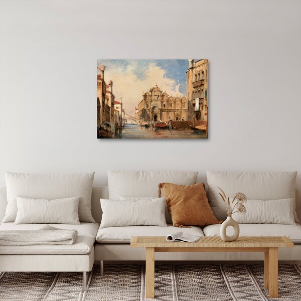 Obraz - Jules-Romain Joyant, The Scuola di San Marco, Venice, reprodukce (70x50 cm)