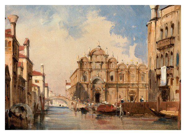 Obraz - Jules-Romain Joyant, The Scuola di San Marco, Venice, reprodukce (70x50 cm)