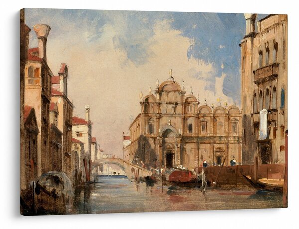 Obraz - Jules-Romain Joyant, The Scuola di San Marco, Venice, reprodukce (70x50 cm)