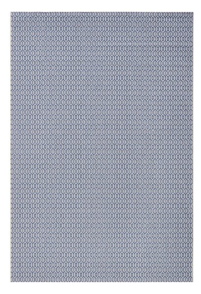 Modrý venkovní koberec NORTHRUGS Coin, 140 x 200 cm