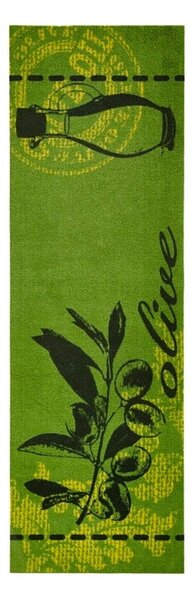 Zelený běhoun Zala Living Olive, 50 x 150 cm