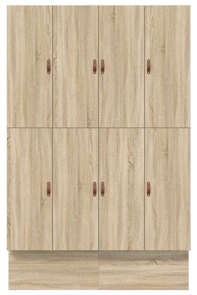Rám postele s úložným prostorem se zásuvkou Sonoma dub 150 cm 3335647