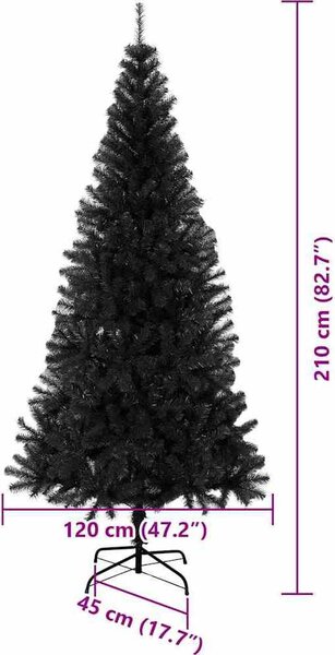 VidaXL Vánoční stromeček PVC, s 300 LED diodami a stříbrnými koulemi [3396492] Barva: Stříbrná, Velikost: 180 cm