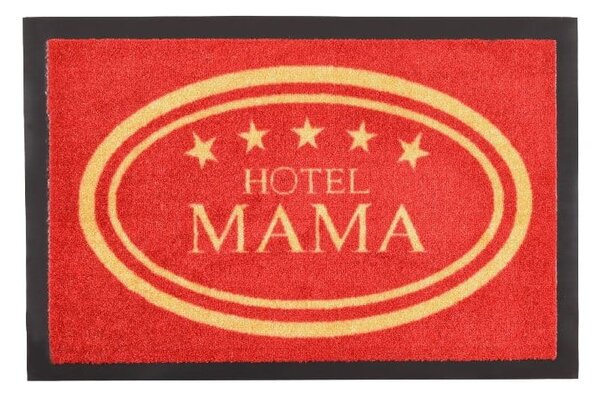 Červená rohožka Hanse Home Hotel Mum, 40 x 60 cm