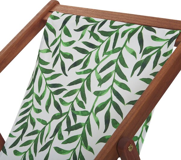 Sada 2 náhradních potahů na lehátko ANZIO/AVELLINO 113 x 44 cm Zelená
