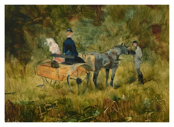Obraz - Henri de Toulouse-Lautrec, The Trap, reprodukce (70x50 cm)