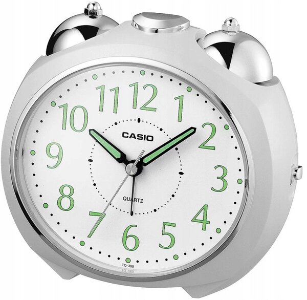PŘEHLEDNÝ BUDÍK CASIO TQ-369-7EF ALARM NEOBRIDE