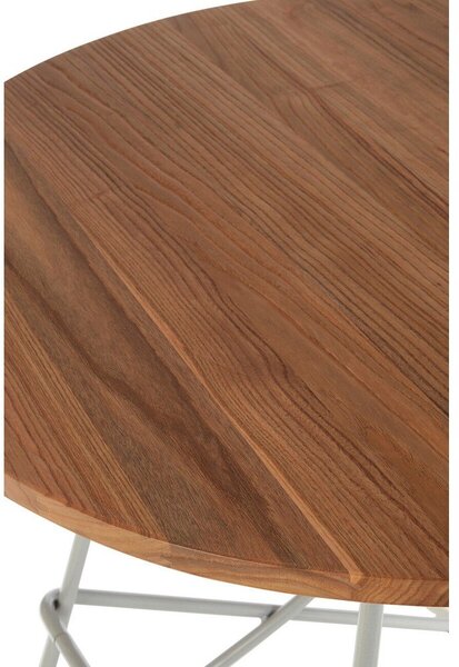 Kulatý jídelní stůl z jilmového dřeva ø 80 cm District – Premier Housewares