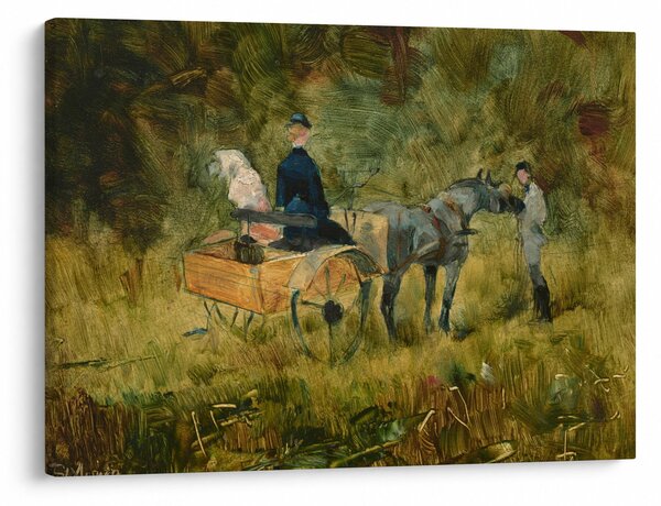 Obraz - Henri de Toulouse-Lautrec, The Trap, reprodukce (70x50 cm)