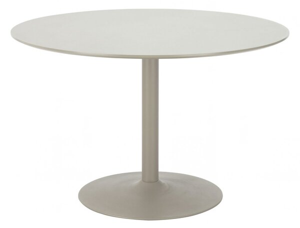 Jídelní stůl Riva, kulatý, MDF, sand, ø 120 × 75 cm – House Nordic