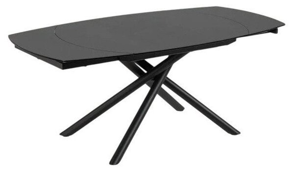 Rozkládací jídelní stůl s přídavnou deskou s keramickou deskou 100x130 cm Yodalia – Kave Home