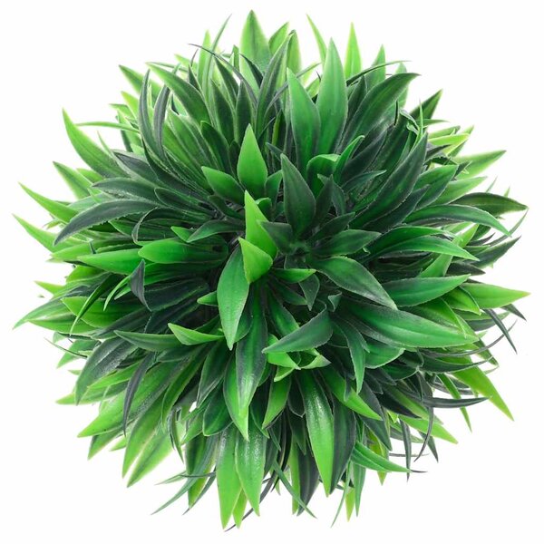 Umělé buxus koule s LED světly 4 ks zelené 15 cm 3335898