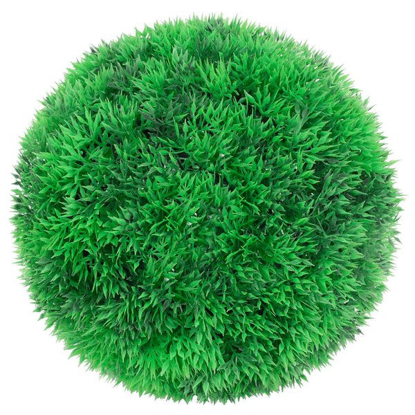 Umělé buxus koule s LED světly 2 ks zelené 22 cm 3335905