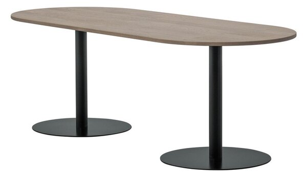 Jídelní stůl s deskou z dubového dřeva 90x220 cm Tablo – WOOOD