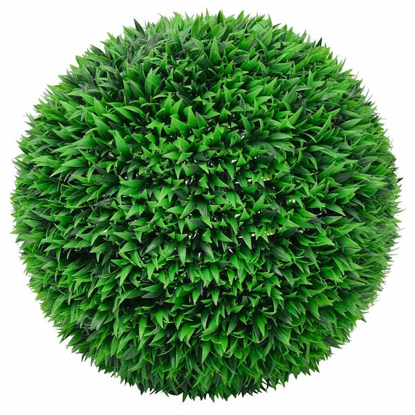 Umělé buxus koule s LED světly 2 ks zelené 55 cm 3335903
