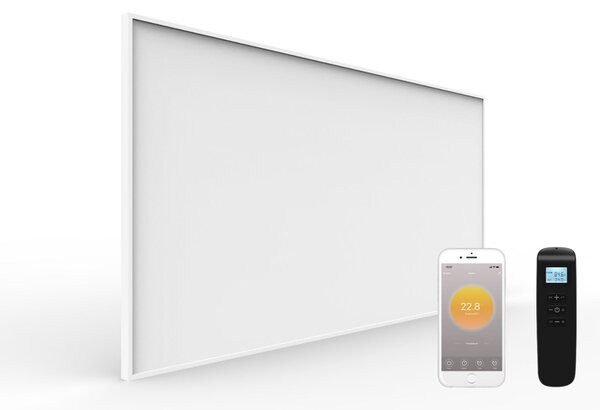 Nástěnný infrapanel BASIC 1100W | Výhřevnost 20m2 | 120x90 cm | WiFi termostat
