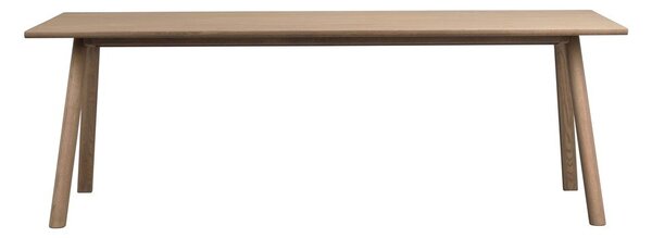 Rozkládací jídelní stůl z dubového dřeva 95x220 cm Clapperton – Rowico