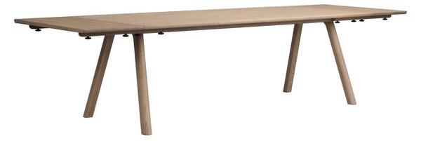 Rozkládací jídelní stůl z dubového dřeva 95x220 cm Clapperton – Rowico