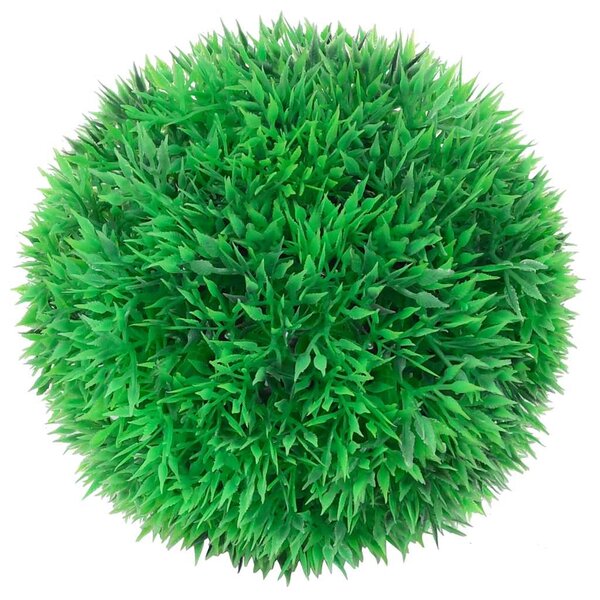 Umělé buxus koule s LED světly 4 ks zelené 12 cm 3335904