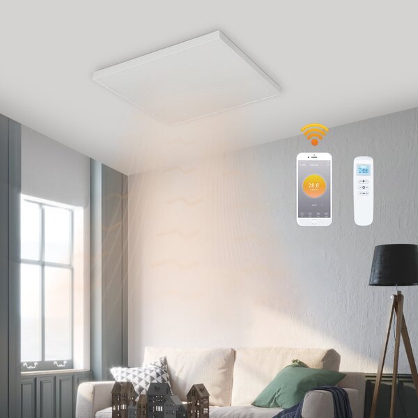 Stropní Infrapanel CEILING PRO 660W WiFi | Výhřevnost 12 m² | 105×60 cm | Termostat na DO + WiFi