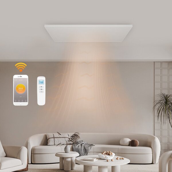 Stropní Infrapanel CEILING PRO 660W WiFi | Výhřevnost 12 m² | 105×60 cm | Termostat na DO + WiFi