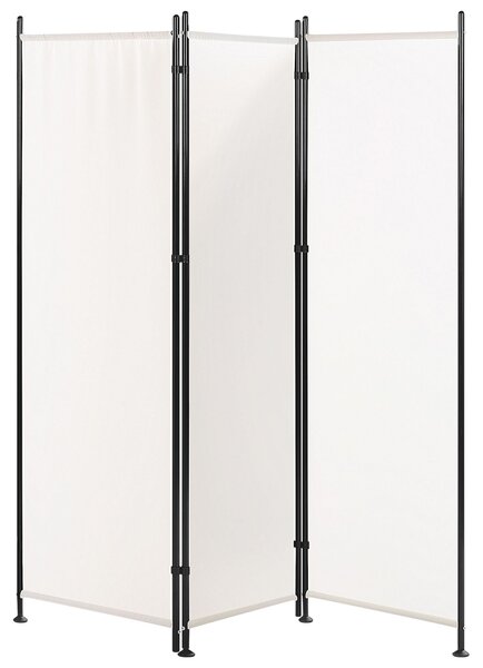 3dílný paraván NARNI Bílá 160 cm 170 cm