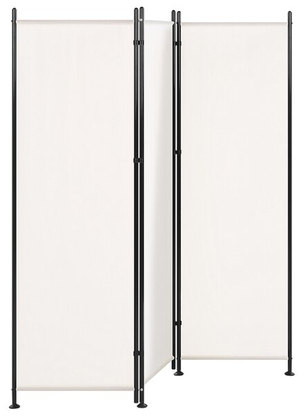 3dílný paraván NARNI Bílá 160 cm 170 cm