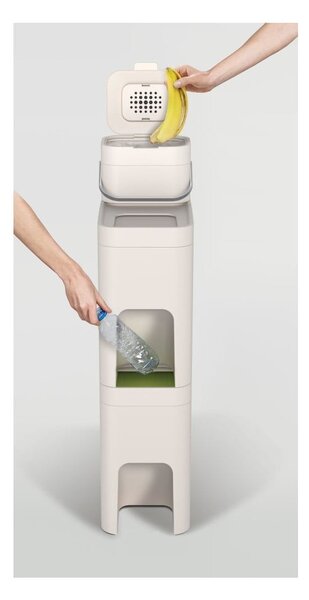 Nádobka na kompostovatelný odpad Joseph Joseph IntelligentWaste Stack, 4 l